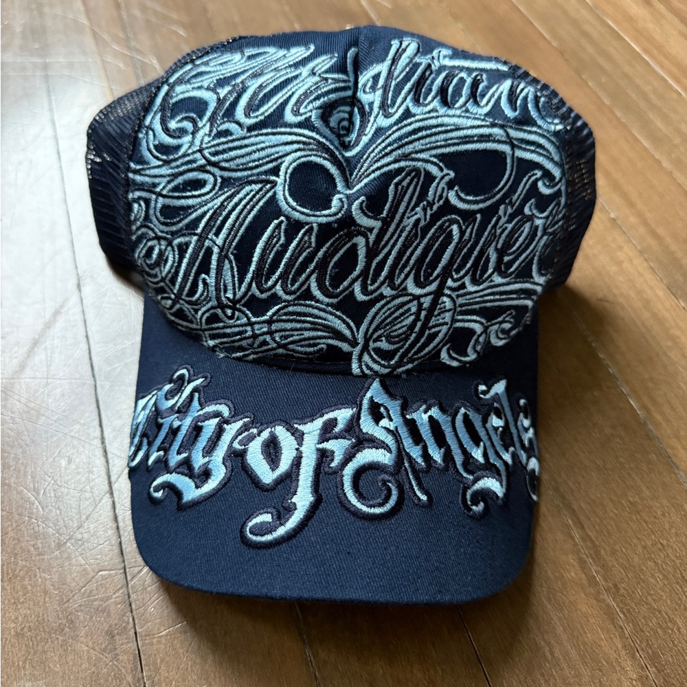 Christian Audigier Navy Hat